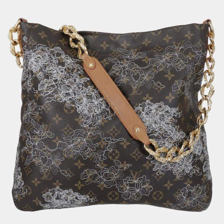 Pre Owned Louis Vuitton Monogram Dentelle Fersen Bag