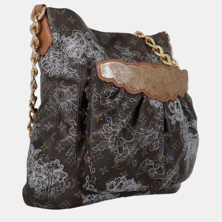 Pre Owned Louis Vuitton Monogram Dentelle Fersen Bag