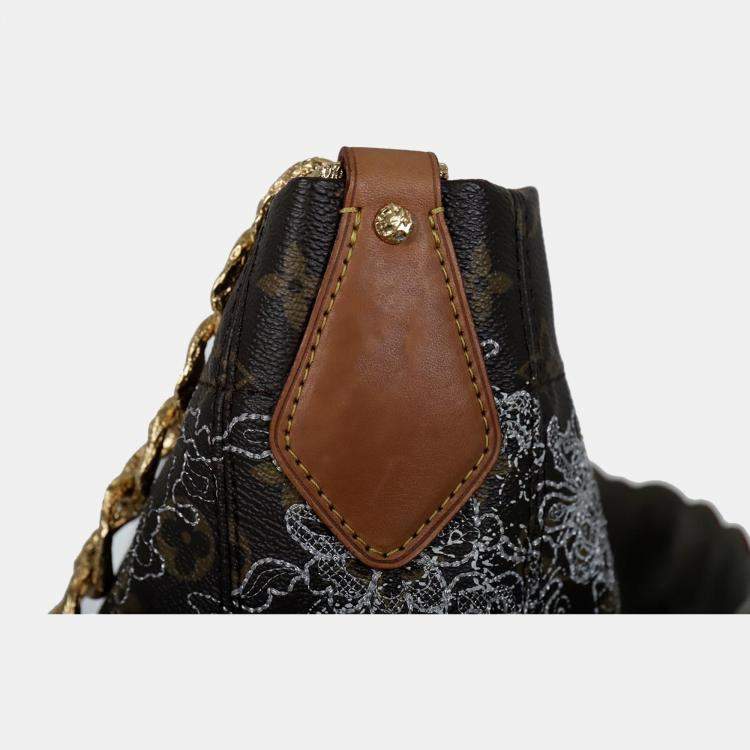 Pre Owned Louis Vuitton Monogram Dentelle Fersen Bag