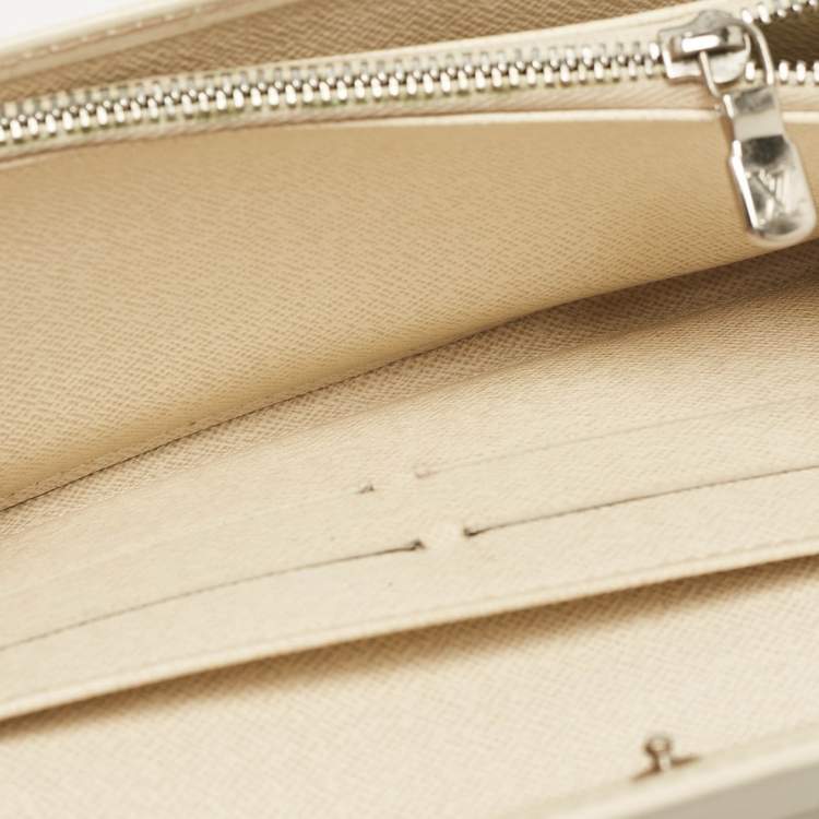 Pre Owned Louis Vuitton Ivorie Epi Leather Sarah Wallet