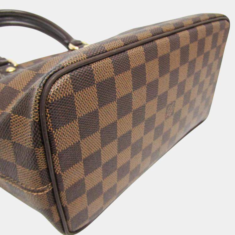 Pre Owned Louis Vuitton Ebene Damier Saleya PM Handbag