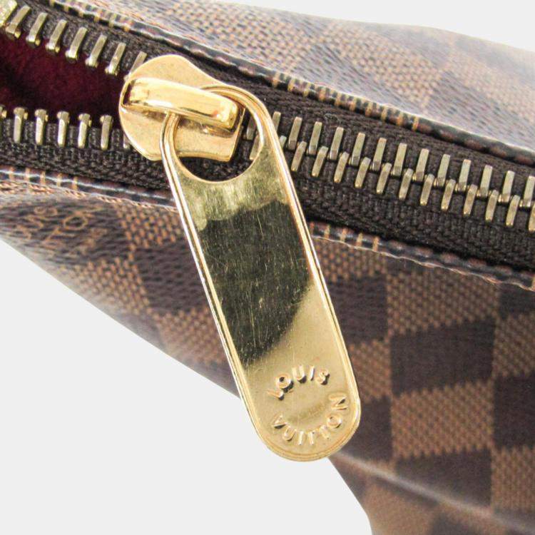 Pre Owned Louis Vuitton Ebene Damier Saleya PM Handbag