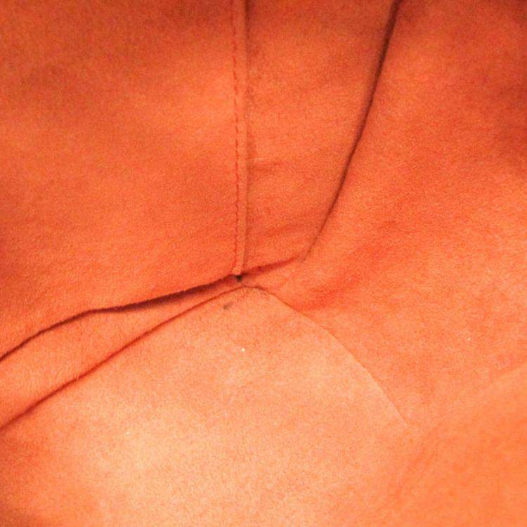 Pre Owned Louis Vuitton Ebene Damier Sarria Horizontal Handbag