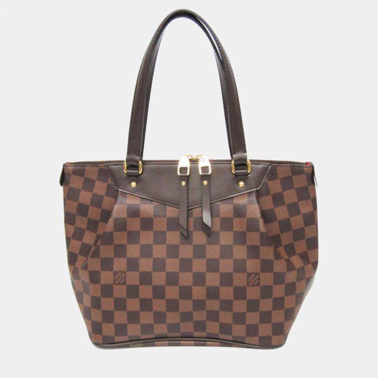 Pre Owned Louis Vuitton Ebene Damier Westminster PM Handbag