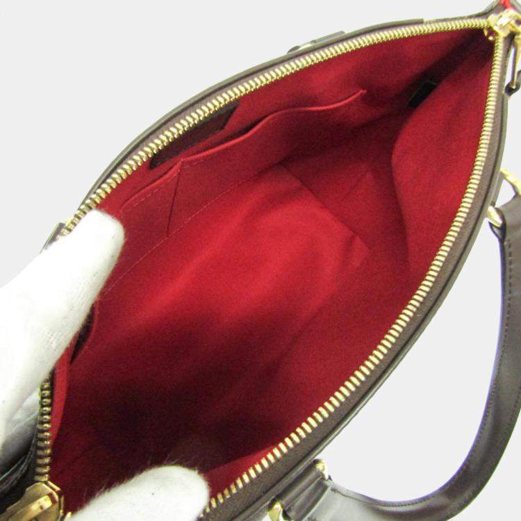 Pre Owned Louis Vuitton Ebene Damier Westminster PM Handbag
