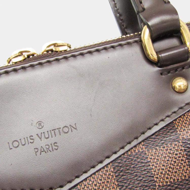 Pre Owned Louis Vuitton Ebene Damier Westminster PM Handbag