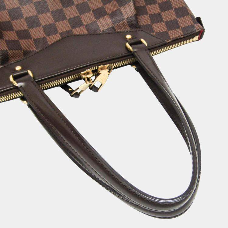 Pre Owned Louis Vuitton Ebene Damier Westminster PM Handbag