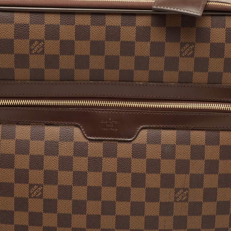 Pre Owned Louis Vuitton Damier Ebene Canvas Pegase 45 Luggage