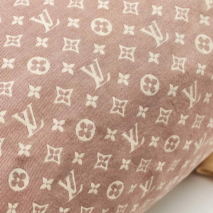 Pre Owned Louis Vuitton Sepia Monogram Mini Lin Canvas Speedy 30 Bag