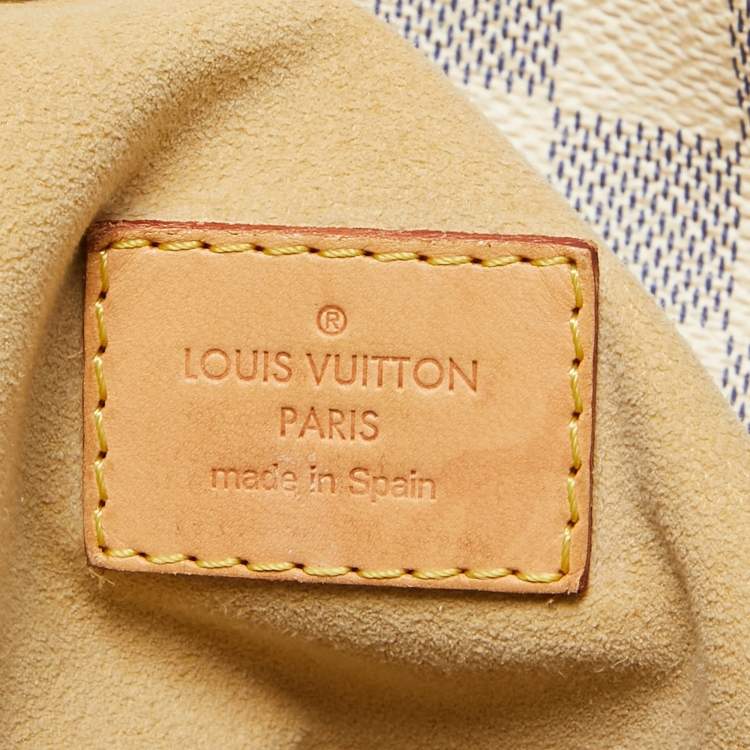 Pre Owned Louis Vuitton Damier Azur Canvas Artsy MM Bag