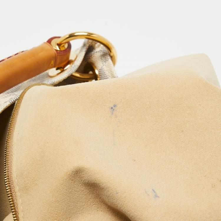 Pre Owned Louis Vuitton Damier Azur Canvas Artsy MM Bag