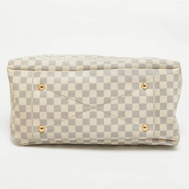 Pre Owned Louis Vuitton Damier Azur Canvas Artsy MM Bag