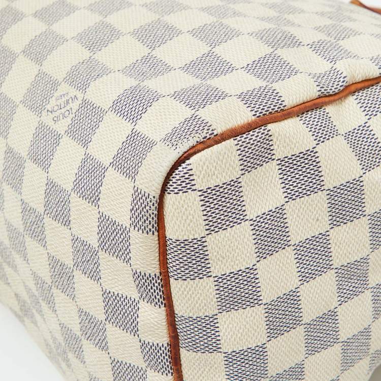 مملوكة مسبقًا Louis Vuitton Damier Azur Canvas Speedy 30 Bag