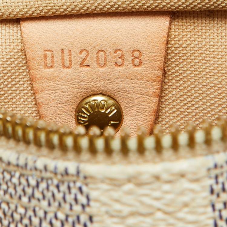 مملوكة مسبقًا Louis Vuitton Damier Azur Canvas Speedy 30 Bag