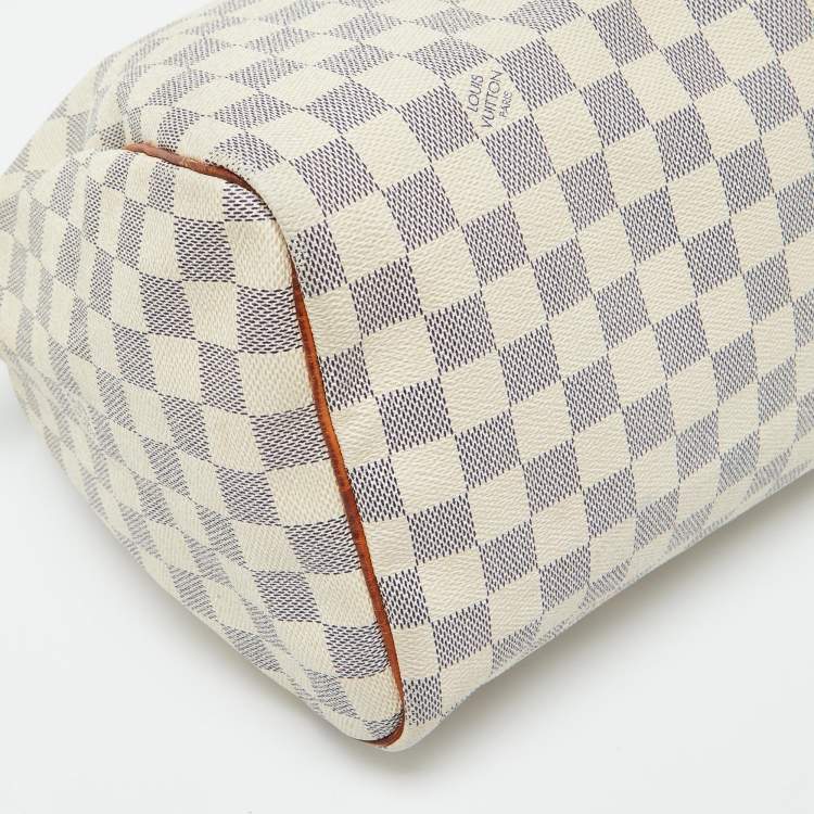 مملوكة مسبقًا Louis Vuitton Damier Azur Canvas Speedy 30 Bag