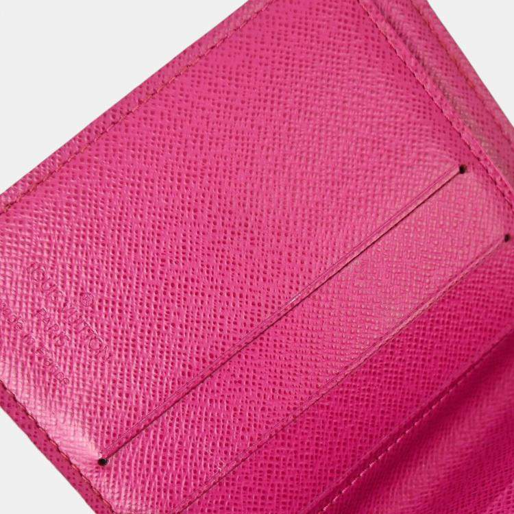 Pre Owned Louis Vuitton Monogram Perfo Compact Zip Wallet