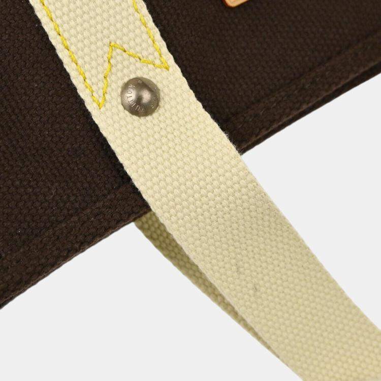 Pre Owned Louis Vuitton Brown Antigua Cabas MM Tote Bag