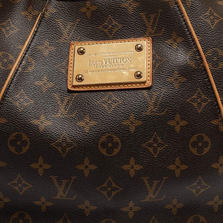 Pre Owned Louis Vuitton Monogram Canvas Galliera PM Bag