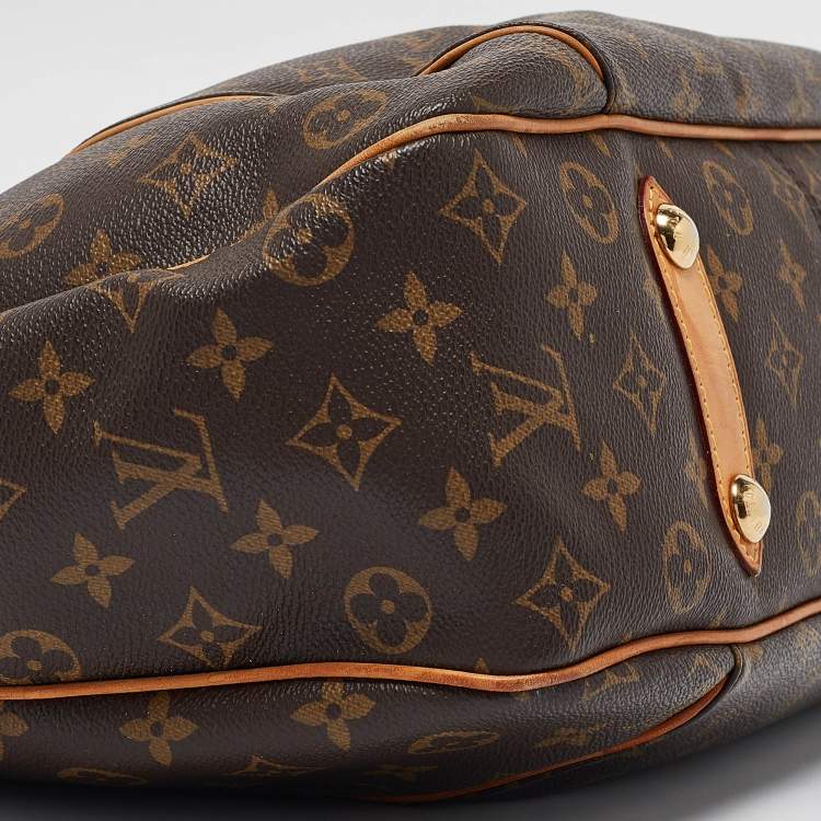 Pre Owned Louis Vuitton Monogram Canvas Galliera PM Bag