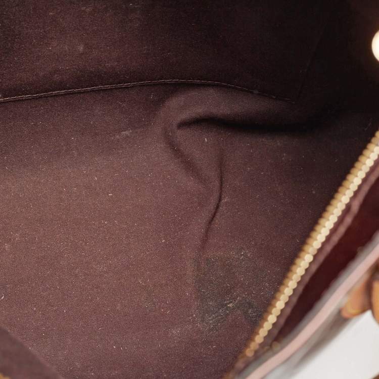 مملوكة مسبقًا Louis Vuitton Amarante Monogram Vernis Brentwood Bag