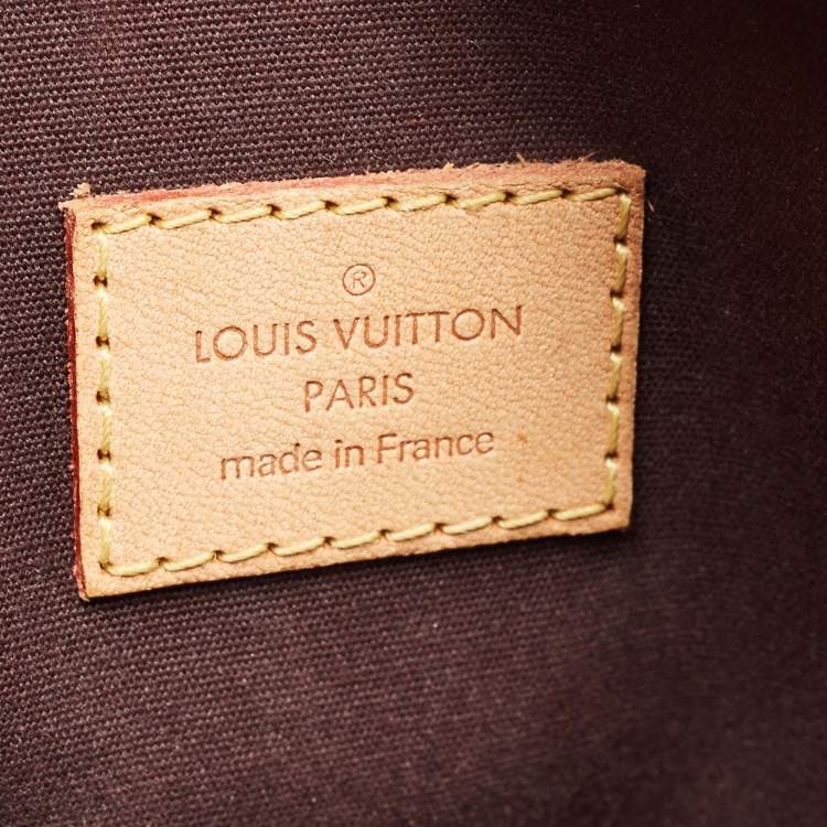 مملوكة مسبقًا Louis Vuitton Amarante Monogram Vernis Brentwood Bag