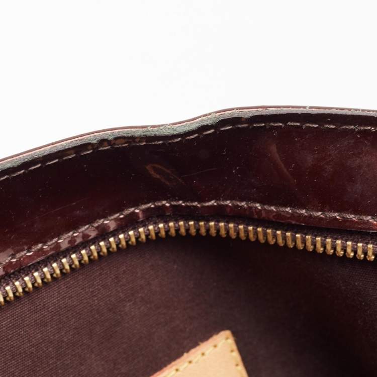مملوكة مسبقًا Louis Vuitton Amarante Monogram Vernis Brentwood Bag
