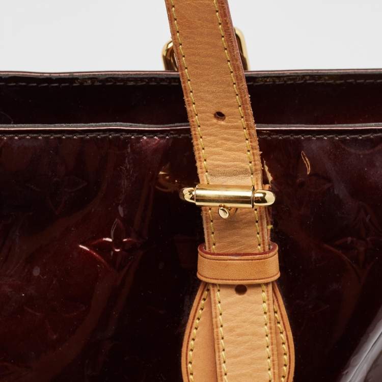 مملوكة مسبقًا Louis Vuitton Amarante Monogram Vernis Brentwood Bag