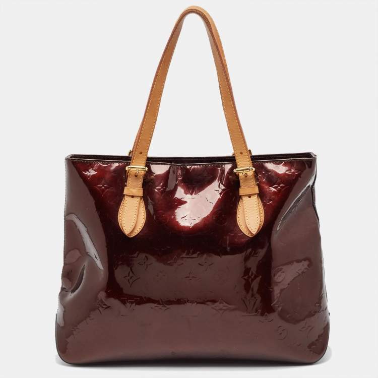 مملوكة مسبقًا Louis Vuitton Amarante Monogram Vernis Brentwood Bag