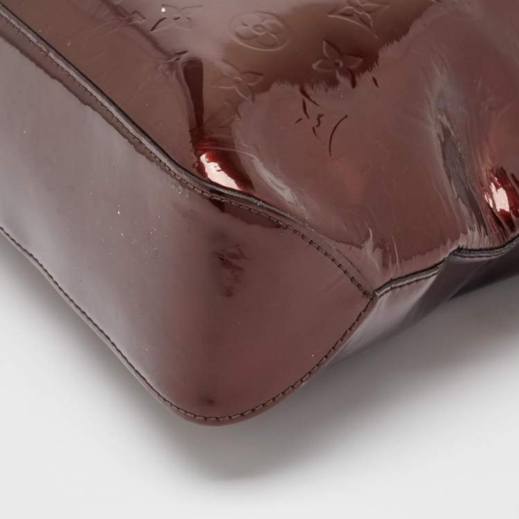 مملوكة مسبقًا Louis Vuitton Amarante Monogram Vernis Brentwood Bag