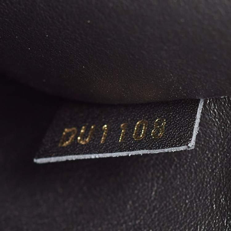 Pre Owned Louis Vuitton Black Monogram Canvas and Leather Blossom City Steamer MM Bag