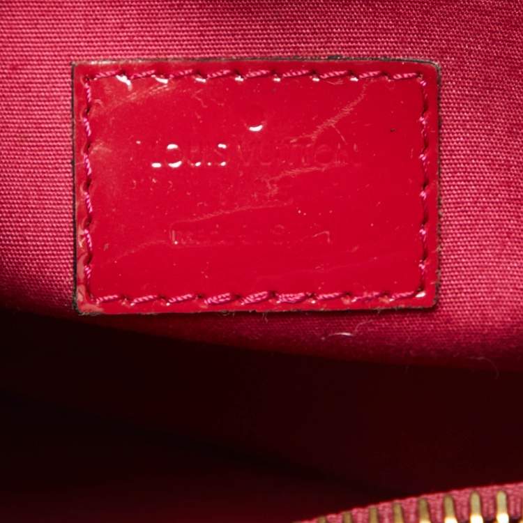 Pre Owned Louis Vuitton Indian Rose Monogram Vernis Montaigne BB Bag