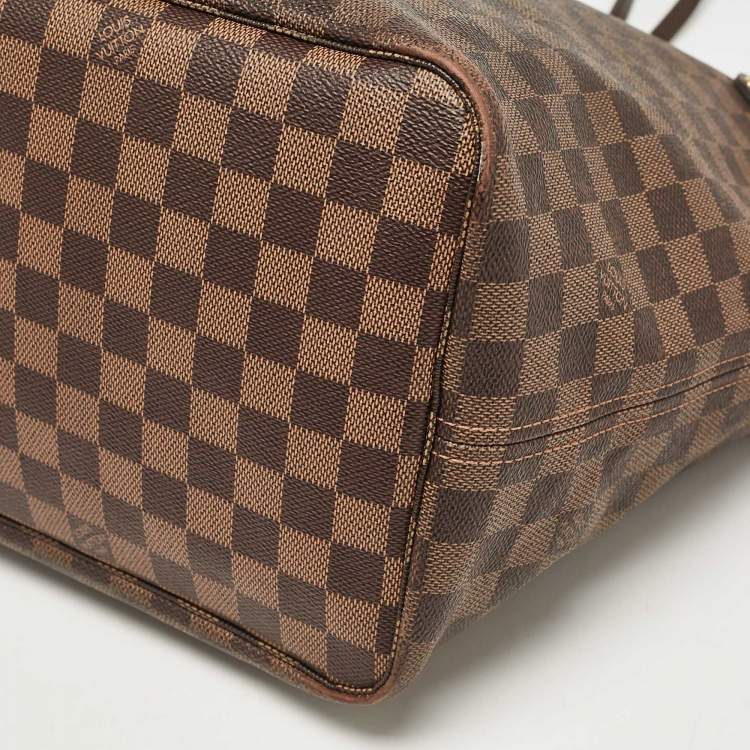 Pre Owned Louis Vuitton Damier Ebene Canvas Neverfull GM Bag