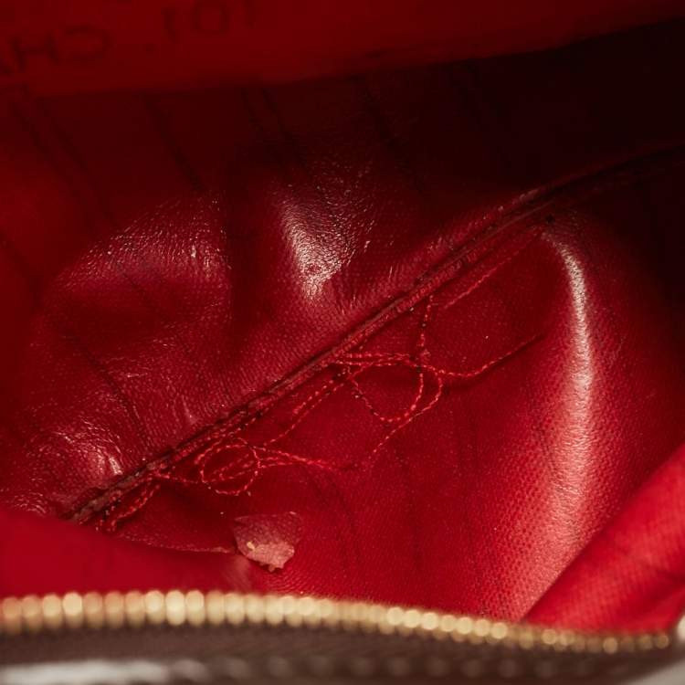 Pre Owned Louis Vuitton Damier Ebene Canvas Neverfull GM Bag