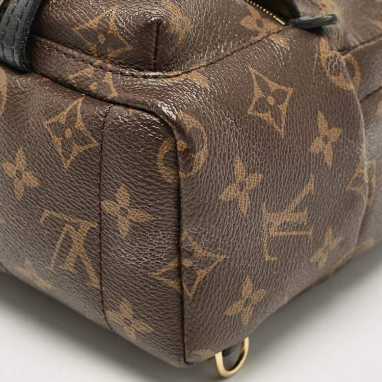 Pre Owned Louis Vuitton Monogram Canvas Mini Palm Springs Backpack