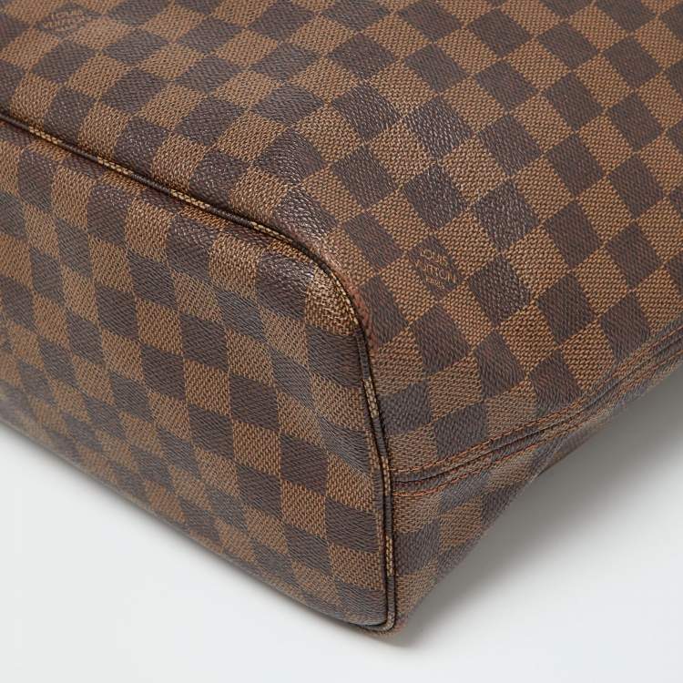 Pre Owned Louis Vuitton Damier Ebene Canvas Neverfull MM Bag