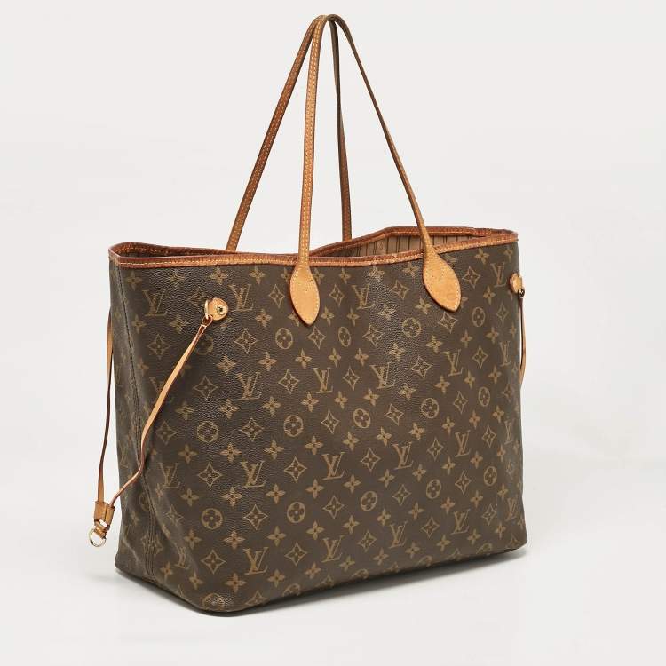 Pre Owned Louis Vuitton Monogram Canvas Neverfull GM Bag