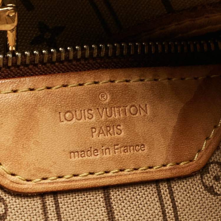 Pre Owned Louis Vuitton Monogram Canvas Neverfull GM Bag