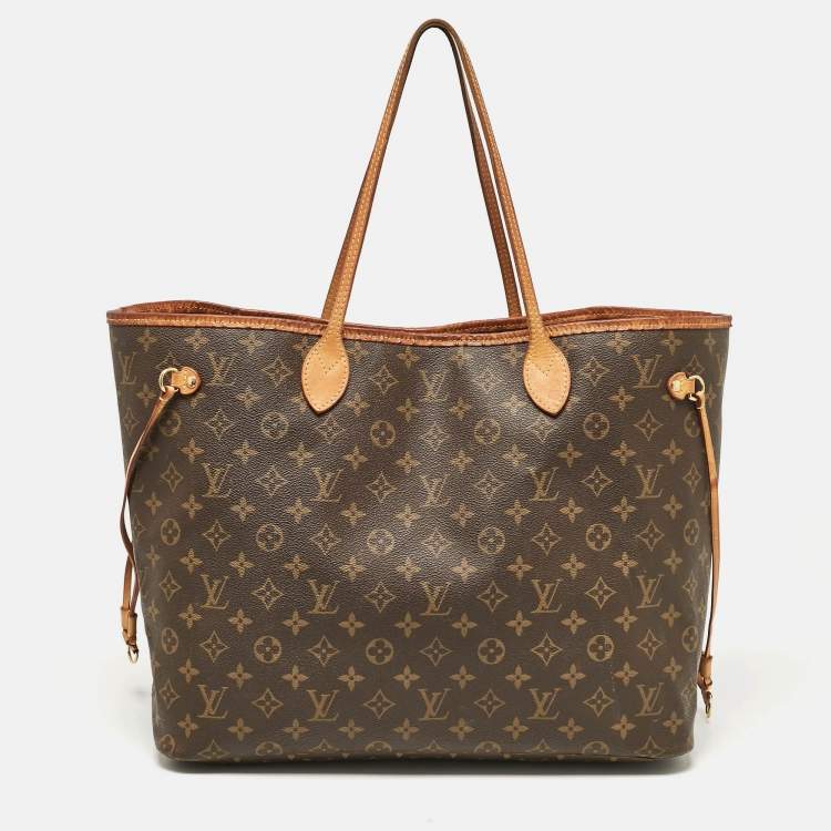 Pre Owned Louis Vuitton Monogram Canvas Neverfull GM Bag