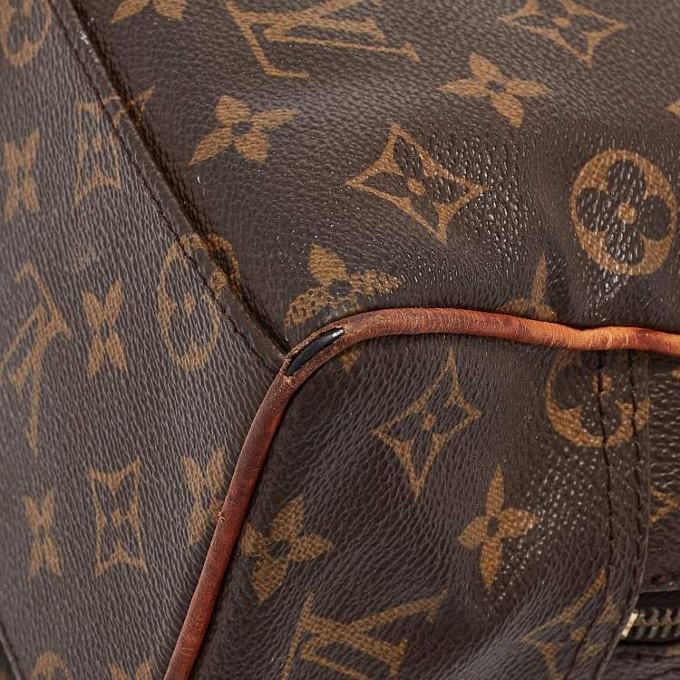Pre Owned Louis Vuitton Monogram Canvas and Leather Manhattan PM Bag