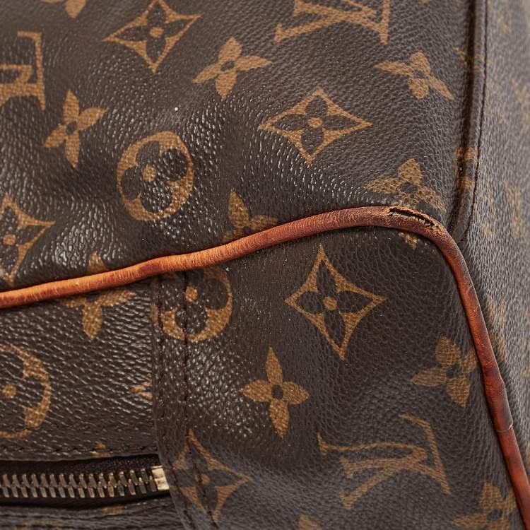 Pre Owned Louis Vuitton Monogram Canvas and Leather Manhattan PM Bag