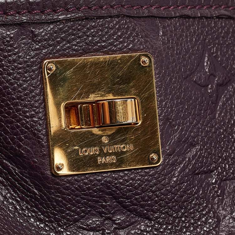 Pre Owned Louis Vuitton Aube Monogram Empreinte Leather Citadine GM Bag