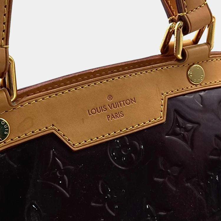 Pre Owned Louis Vuitton Vernis Brea GM Bag