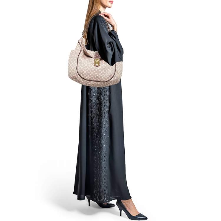 Pre Owned Louis Vuitton Sepia Monogram Mini Lin Idylle Romance Bag