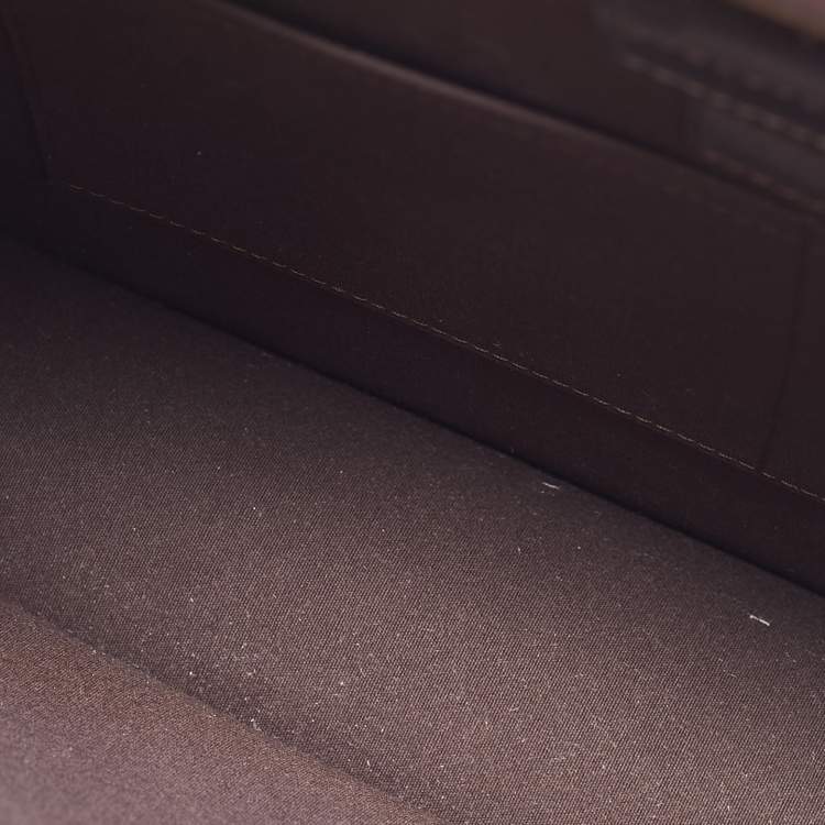 Pre Owned Louis Vuitton Amarante Monogram Vernis Deesse GM Bag