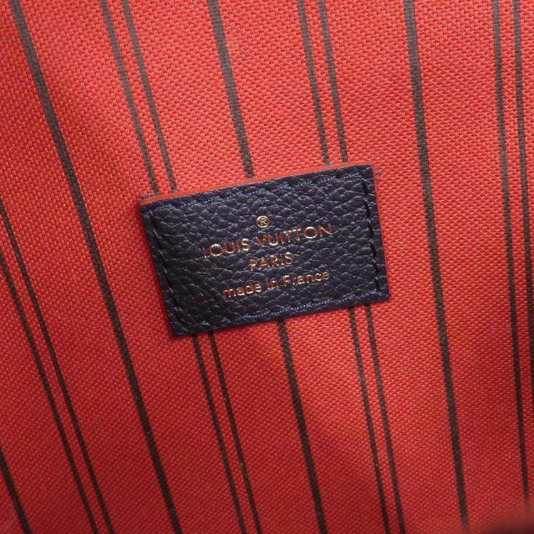 Pre Owned Louis Vuitton Monogram Empreinte Pochette Metis MM Bag