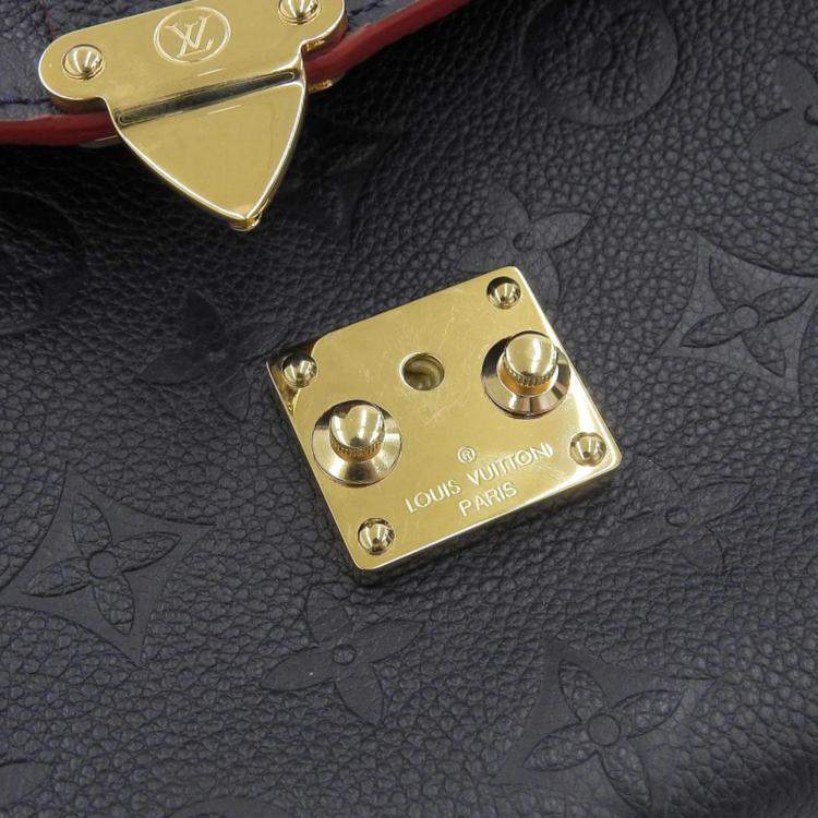 Pre Owned Louis Vuitton Monogram Empreinte Pochette Metis MM Bag