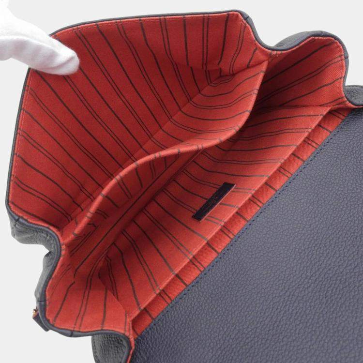 Pre Owned Louis Vuitton Monogram Empreinte Pochette Metis MM Bag