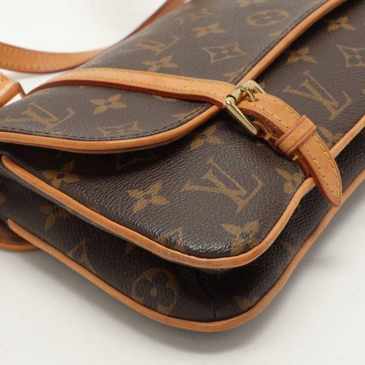 Pre Owned Louis Vuitton Monogram Canvas and Leather Marelle Shoulder Bags