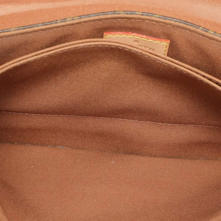 Pre Owned Louis Vuitton Monogram Canvas and Leather Marelle Shoulder Bags