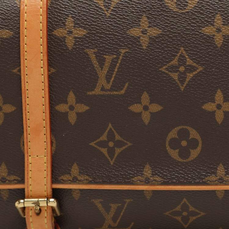 Pre Owned Louis Vuitton Monogram Canvas and Leather Marelle Shoulder Bags